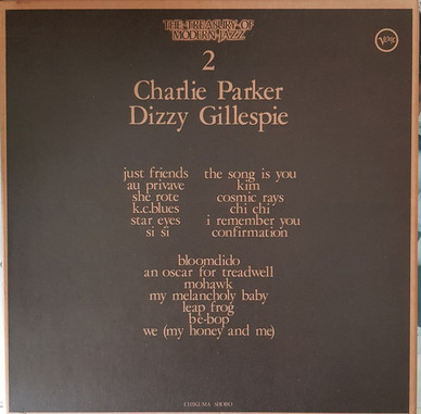 Charlie Parker, Dizzy Gillespie - The Treasury Of Modern Jazz 2