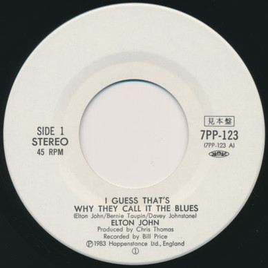 Elton John - I Guess That's Why They Call It The Blues = ブルースはお好き？