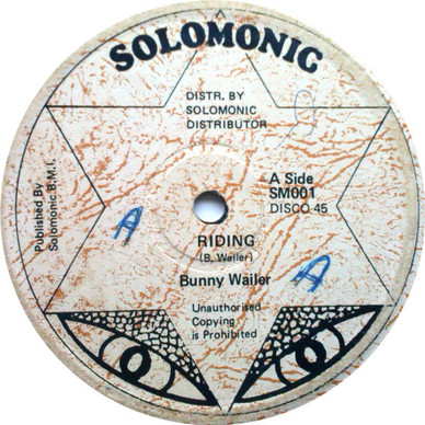 Bunny Wailer - Riding VG+