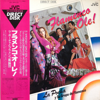 La Pocha Y Su Grupo De Flamenco = ラ・ポーチャとフラメンコ舞踊団* - Flamenco Ole! = フラメンコ・オーレ! VG+
