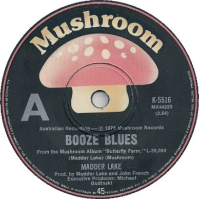 Madder Lake - Booze Blues VG+