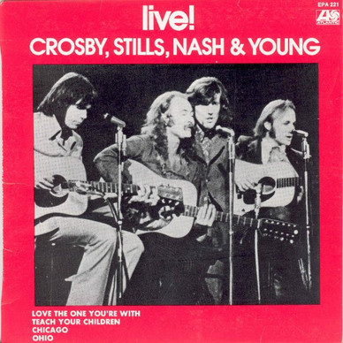Crosby, Stills, Nash & Young - Live! VG