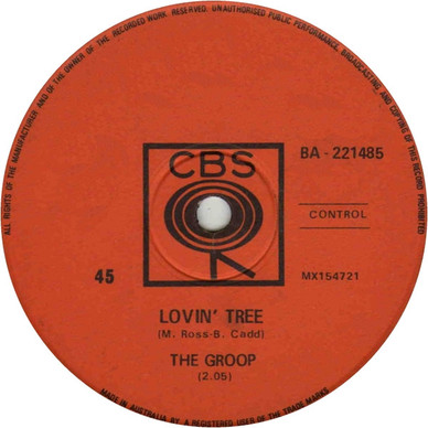 The Groop  - Lovin' Tree / Night Life VG