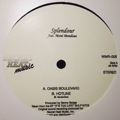 Splendour Feat. Moni Mendoza - Oasis Boulevard VG+