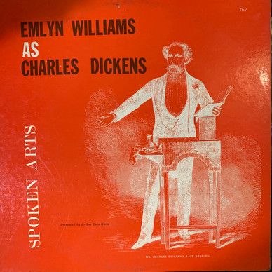 Emlyn Williams - Emlyn Williams As Charles Dickens VG+