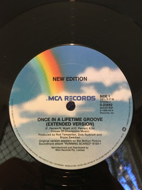 New Edition - Once In A Lifetime Groove VG+