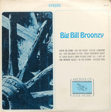 Big Bill Broonzy - Big Bill Broonzy VG+