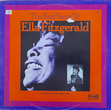 Ella Fitzgerald - The Best Years Of Ella Fitzgerald VG+