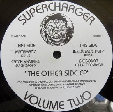 Various - Supercharger Volume Two "The Other Side EP" VG+