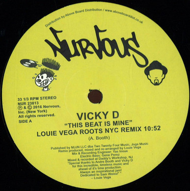 Vicky D* - This Beat Is Mine VG+