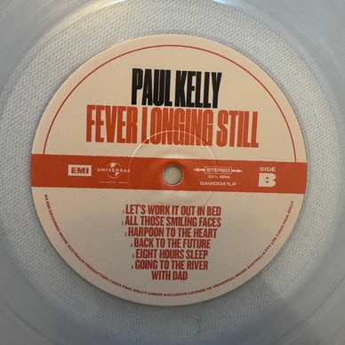Paul Kelly  - Fever Longing Still M