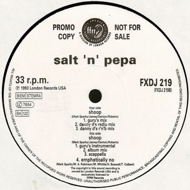 Salt 'N Pepa* - Shoop VG+