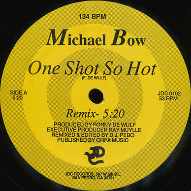 Michael Bow - One Shot So Hot VG+