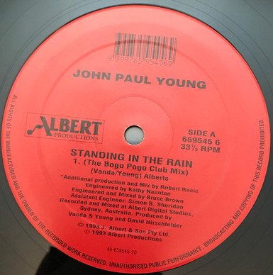 John Paul Young - Standing In The Rain VG+
