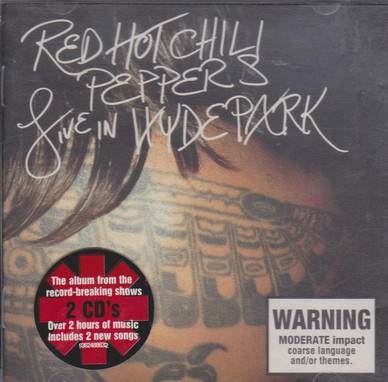 Red Hot Chili Peppers - Live In Hyde Park NM or M-