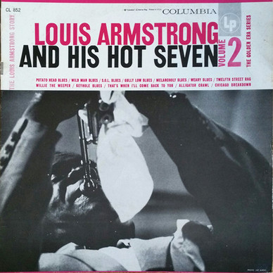 Louis Armstrong And His Hot Seven* - The Louis Armstrong Story - Volume 2 VG+