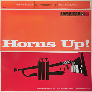 Tappa Zukie Productions* - Horns Up "Dubbing With Horns" M
