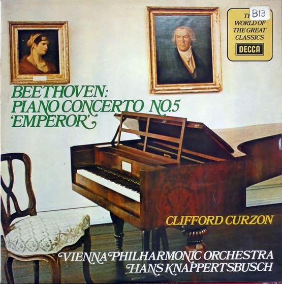 Ludwig van Beethoven, Clifford Curzon, Wiener Philharmoniker, Hans Knappertsbusch - Piano Concerto No.5 'Emperor'