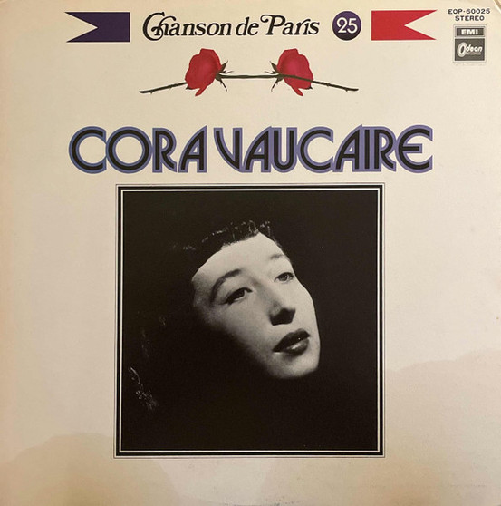 Cora Vaucaire - Chanson De Paris - Volume 25 VG+