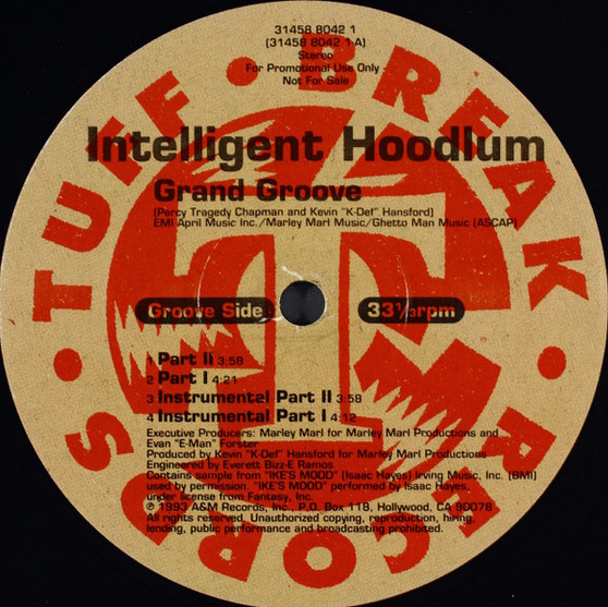 Intelligent Hoodlum - Grand Groove / At Large VG+