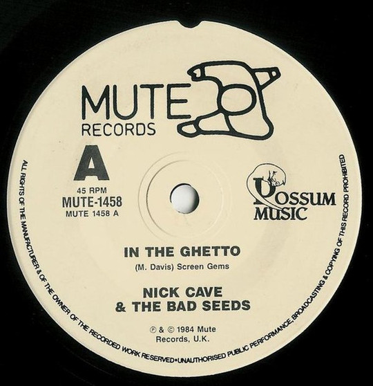 Nick Cave & The Bad Seeds - In The Ghetto VG+