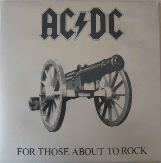 AC/DC - For Those About To Rock (We Salute You) VG+