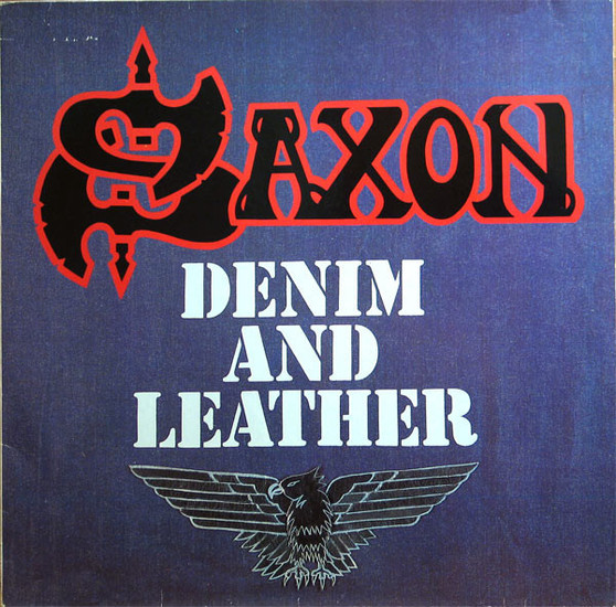 Saxon - Denim And Leather VG+