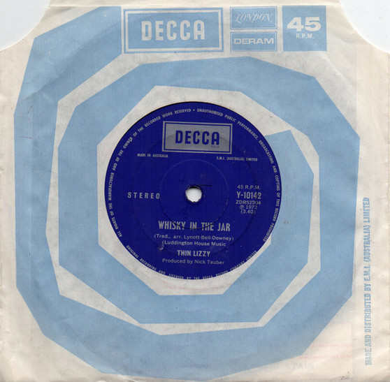 Thin Lizzy - Whisky In The Jar VG+