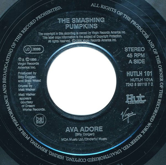 The Smashing Pumpkins - Ava Adore VG