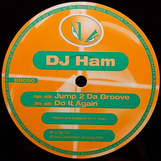 DJ Ham - Jump 2 Da Groove / Do It Again VG+