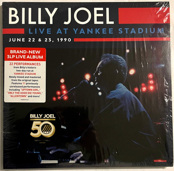 Billy Joel - Live at Yankee Stadium June 22 & 23, 1990 NM or M-