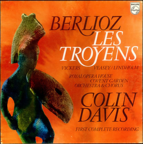 Berlioz* - Vickers*, Veasey*, Lindholm*, Royal Opera House Covent Garden Orchestra* & Chorus*, Colin Davis* - Les Troyens VG+