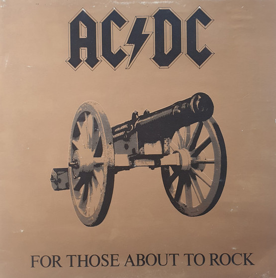 AC/DC - For Those About To Rock (We Salute You) VG+