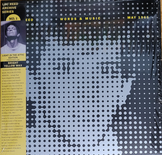 Lou Reed - Words & Music, May 1965 VG+