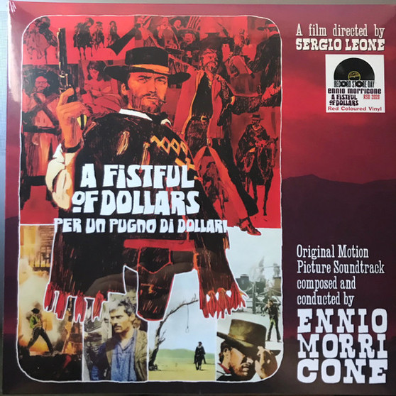 Ennio Morricone - A Fistful Of Dollars = Per Un Pugno Di Dollari (Original Motion Picture Soundtrack) M