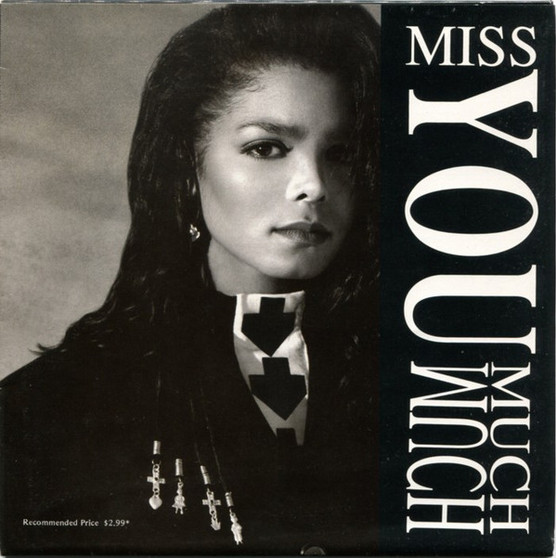 Janet Jackson - Miss You Much VG+