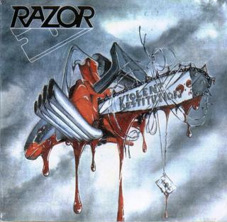 Razor  - Violent Restitution VG+