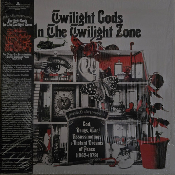 Various - Aldous Huxley Presents: Twilight Gods In The Twilight Zone: God, Drugs, War, Assassinations & Distant Dreams Of Peace (1962-1979) M