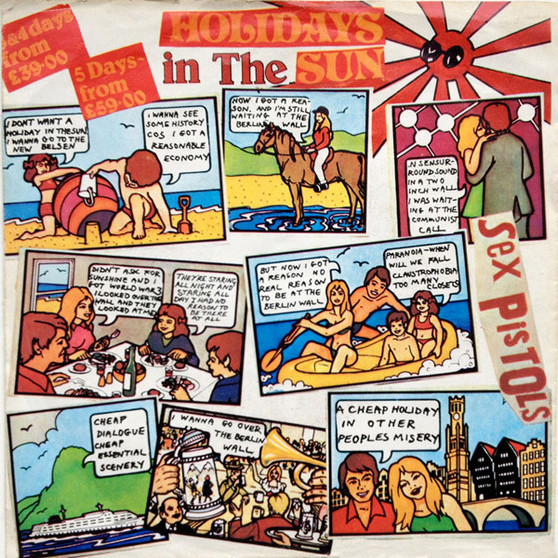 Sex Pistols - Holidays In The Sun VG+