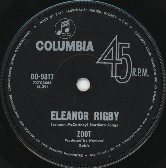 Zoot  - Eleanor Rigby VG+