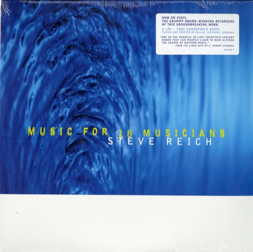 Steve Reich - Music For 18 Musicians NM or M-