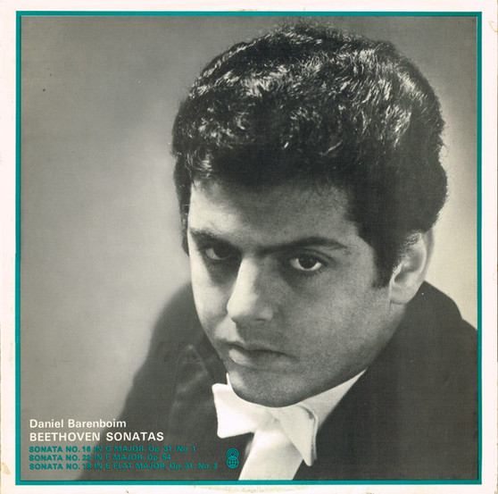 Beethoven* - Daniel Barenboim - Piano Sonatas - No. 16 In G Major, Op. 31, No. 1; No. 22 In F Major, Op. 54; No. 18 In E Flat Major, Op. 31, No. 3 VG+