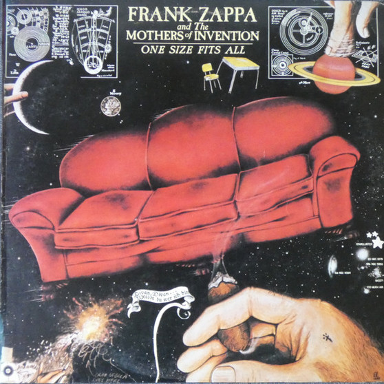 Frank Zappa And The Mothers Of Invention* - One Size Fits All VG+