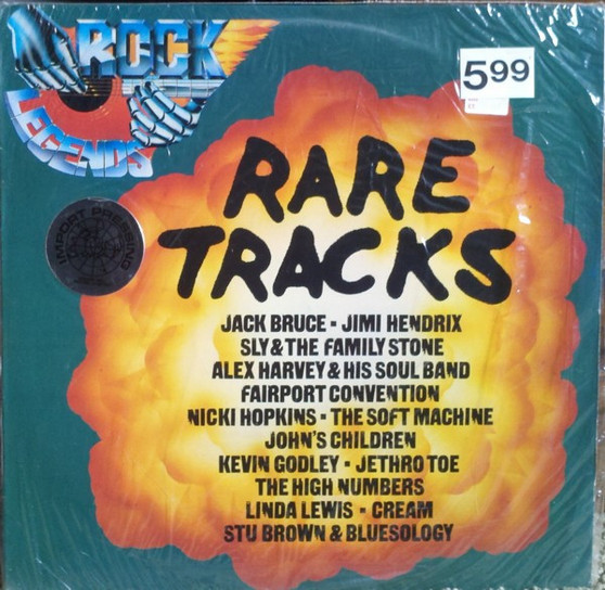 Various - Rock Legends - Rare Tracks VG+