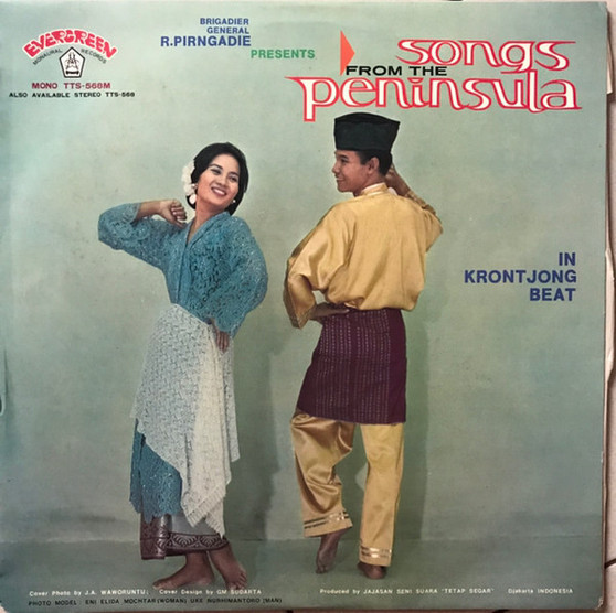 Rudi Pirngadi - Songs From The Peninsula In Krontjong Beat VG+