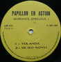 Papillon Du Poly Rythmo En Action* - Ambiance Africana N° 1 VG