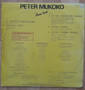 Peter Mukoko - Come Back VG+ Peter Mukoko - Come Back VG+