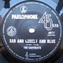 The Easybeats - Sad And Lonely And Blue / Easy As Can Be VG+