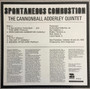 The Cannonball Adderley Quintet - Spontaneous Combustion VG+