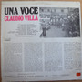 Claudio Villa - Una Voce VG+